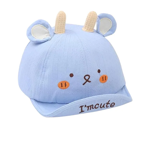 Black_I'M_Cute_Embroidery_Baby_Baseball_Cap_For_Boys_&_Girls