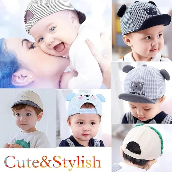 Blue_I'M_Cute_Embroidery_Baby_Baseball_Cap_For_Boys_&_Girls