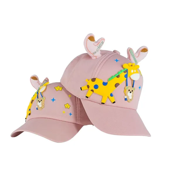 Pink_Baseball_Cap_For_Boys_And_Girls,_Kids_Cap