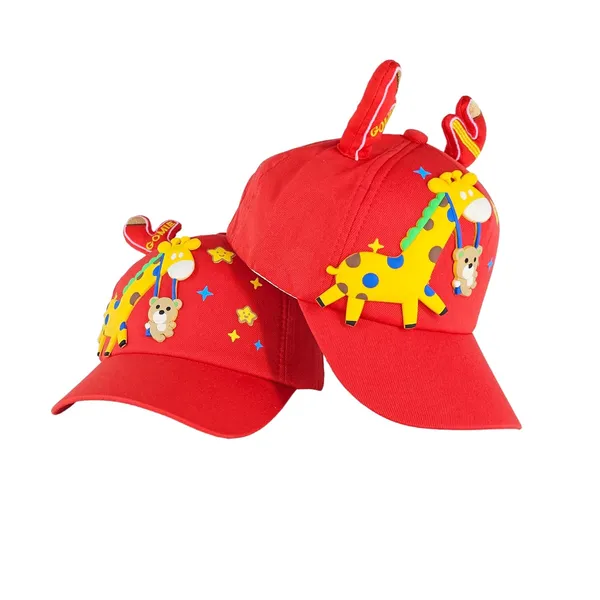 Red_Baseball_Cap_For_Boys_And_Girls,_Kids_Cap