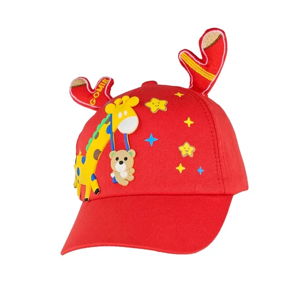 Red_Baseball_Cap_For_Boys_And_Girls,_Kids_Cap