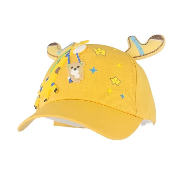 Yellow_Baseball_Cap_For_Boys_And_Girls,_Kids_Cap