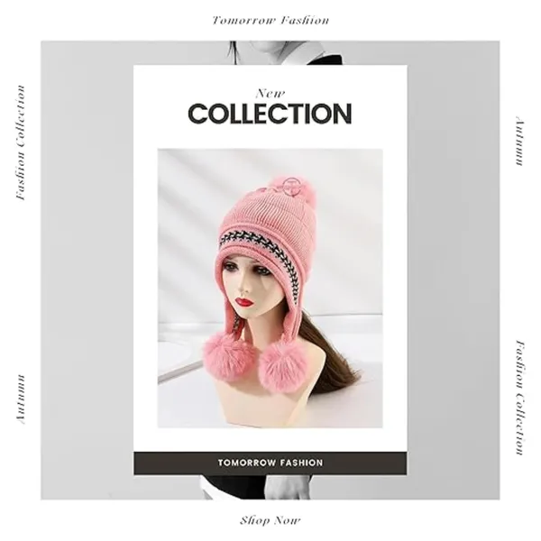 Red_Knit_Beanie_Hat_&_Touch_Screen_Gloves_With_Premium_Materials_Fit