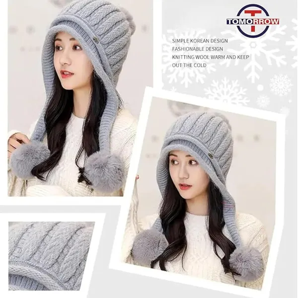 Silver_Winter_Beanie_With_Touch_Screen_Gloves_(Pack_Of_2)