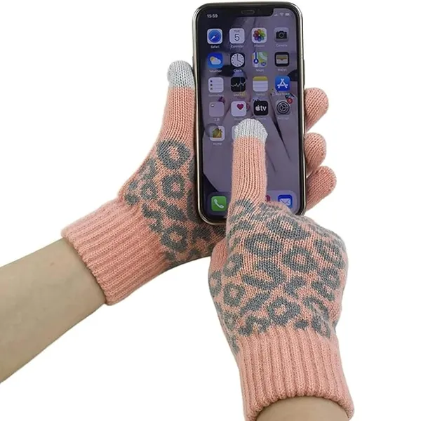 Rose_Pink_Winter_Beanie_With_Touch_Screen_Gloves_(Pack_Of_2)