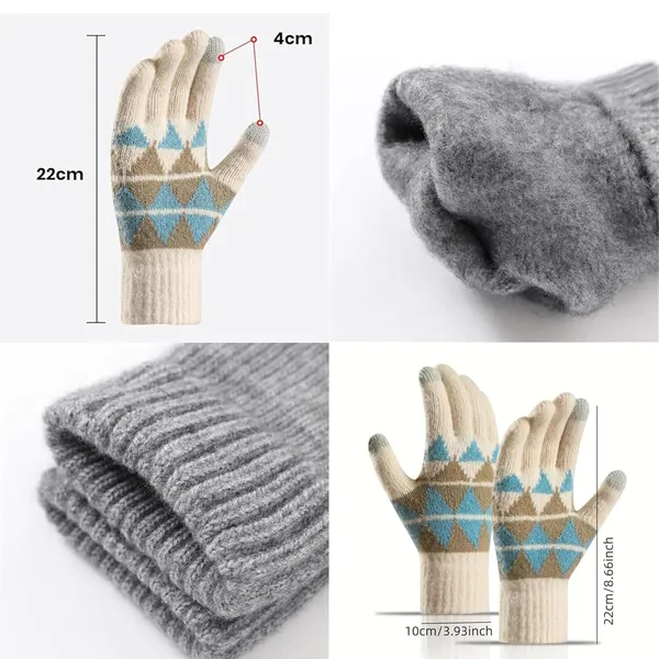 Camel_Woolen_Winter_Beanie_&_Gloves_Set_For_Women