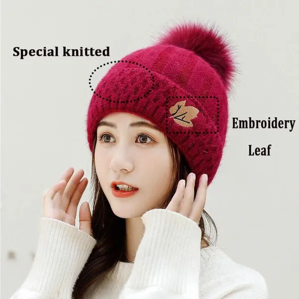 Red_Woolen_Winter_Beanie_&_Gloves_Set_For_Women