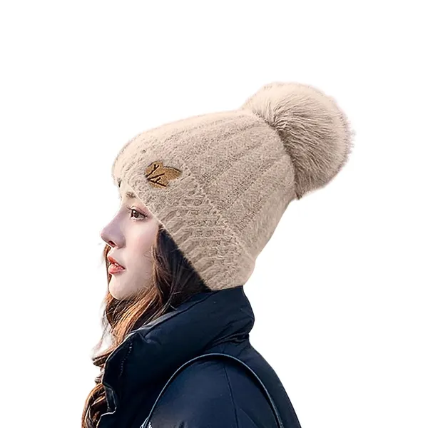 Camel_Soft_Fuzzy_Warm_Cozy_And_Stylish_Winter_Beanie_For_Women_And_Girls