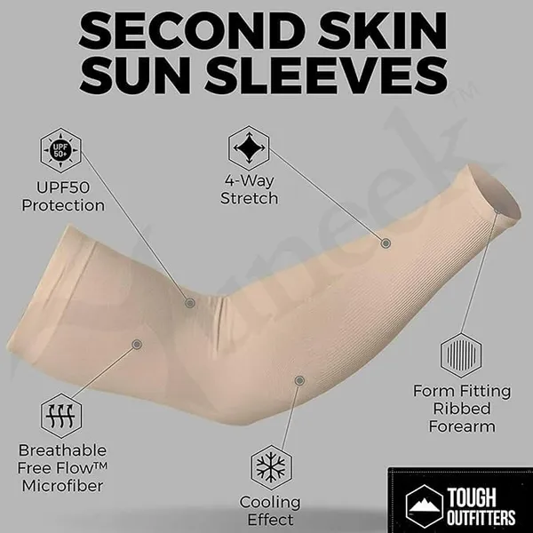 Black_&_Skin_UV_Sun_Protection_Moisture-Wicking_Arm_Cover_For_Men_&_Women_(Pack_Of_3)