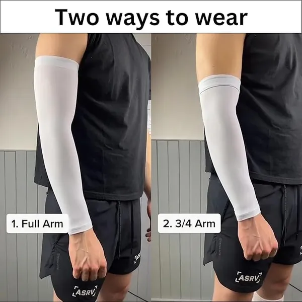 Black_UV_Sun_Protection_Moisture-Wicking_Arm_Cover_For_Men_&_Women_(Pack_Of_4)