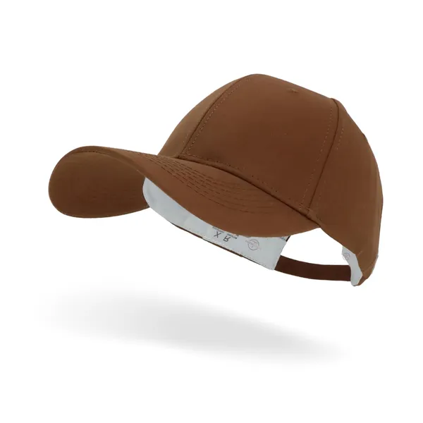 Brown_Adjustable_Baseball_Sports_Caps_For_Women