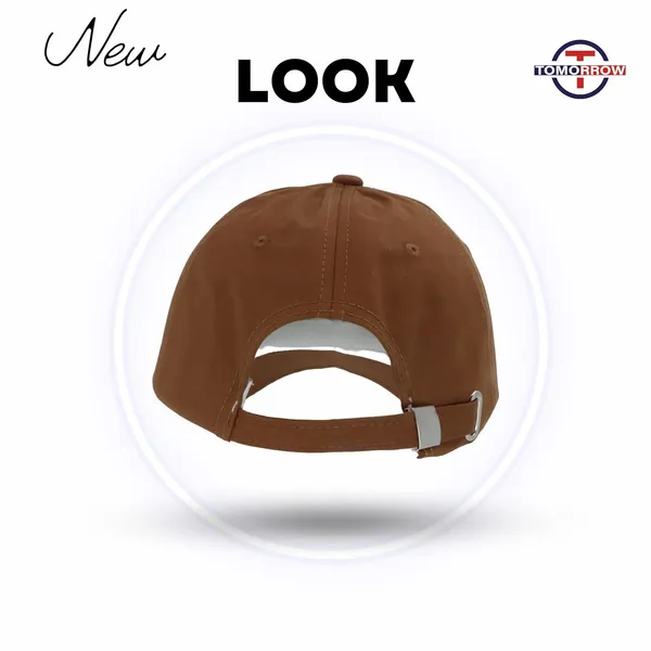 Brown_Adjustable_Baseball_Sports_Caps_For_Women