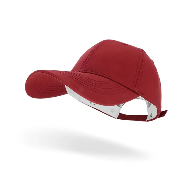 Maroon_Adjustable_Baseball_Sports_Caps_For_Women