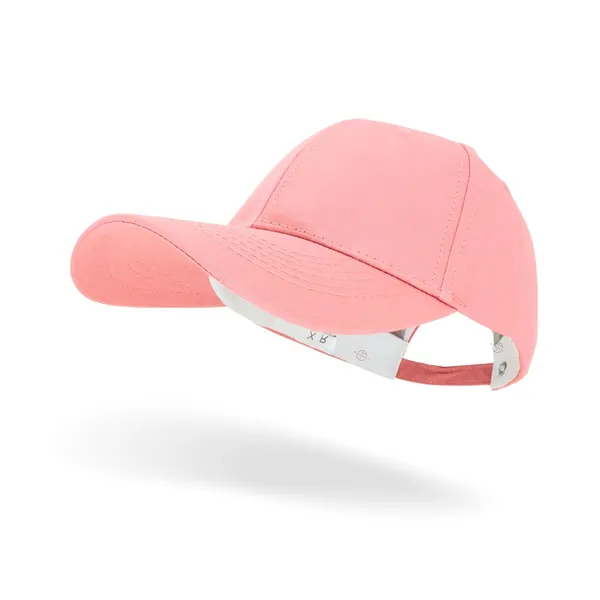 Pink_Adjustable_Baseball_Sports_Caps_For_Women