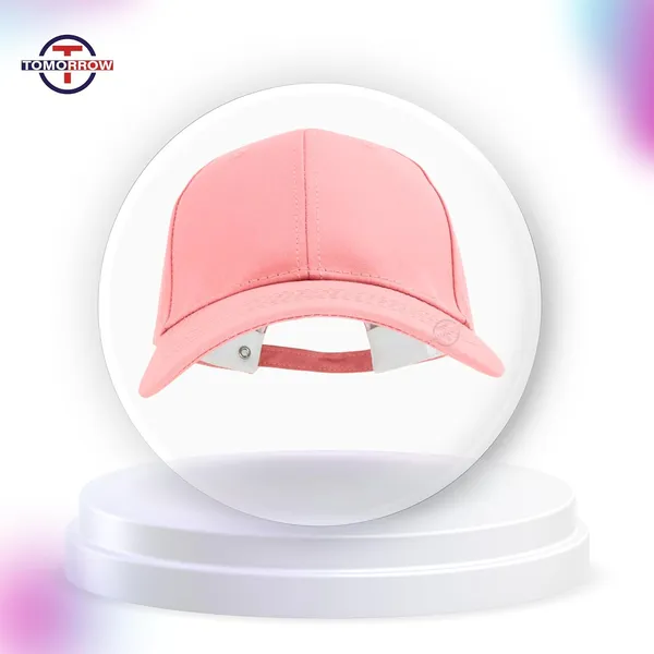 Pink_Adjustable_Baseball_Sports_Caps_For_Women