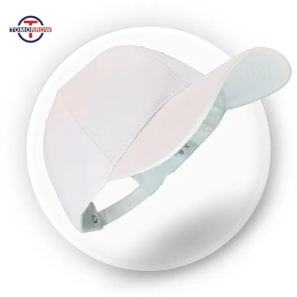 White_Adjustable_Baseball_Sports_Caps_For_Women
