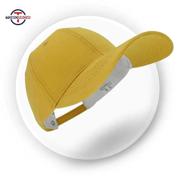 Yellow_Adjustable_Baseball_Sports_Caps_For_Women