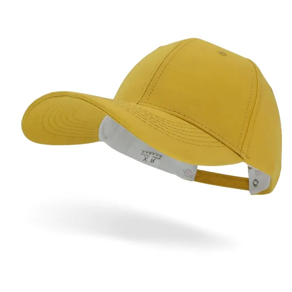 Yellow_Adjustable_Baseball_Sports_Caps_For_Women