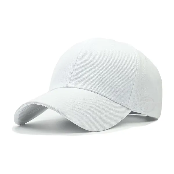White_Cotton_Baseball_Adjustable_Breathable_And_Sun-Protective_Snapack_Hat_For_Women