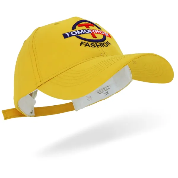 Yellow_Head_Caps_With_Adjustable_Strap_For_Men_&_Women