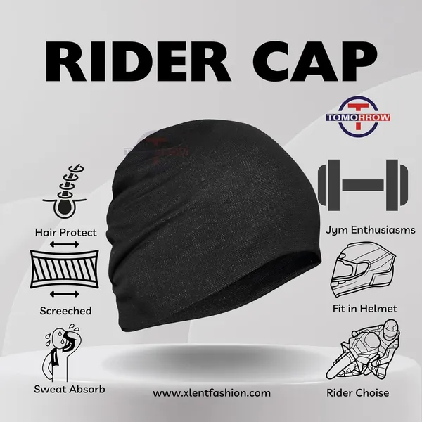 Black_Cotton_Helmet_Compatible_Beanie_Slouchy