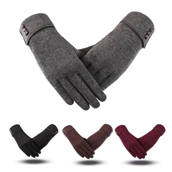 Black_Women_Cute_Design_Plush_Fur_Cuff_Winter_Gloves