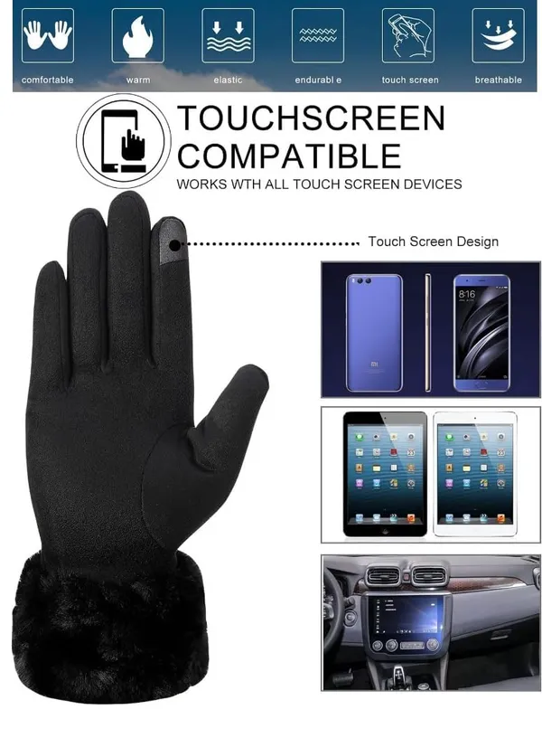 Black_Cold_Weather_Windproof_Covered_Finger_Faux_Fur_On_The_Inner_Gloves_For_Women