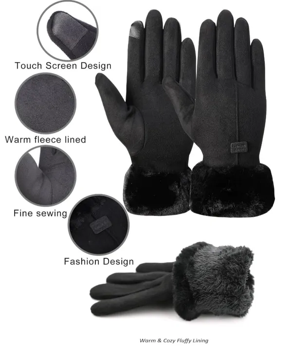 Black_Cold_Weather_Windproof_Covered_Finger_Faux_Fur_On_The_Inner_Gloves_For_Women