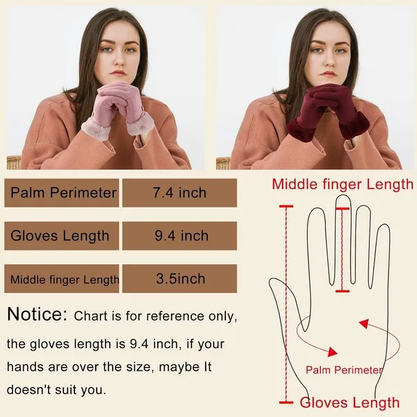 Pink_Cold_Weather_Windproof_Covered_Finger_Faux_Fur_On_The_Inner_Gloves_For_Women