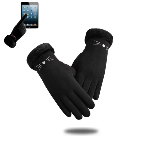 Black_Windproof_Cold_Resistant_Warm_Snuggle_Season_Gloves_For_Women