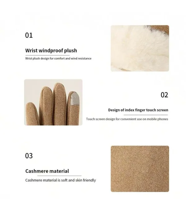 Pink_Windproof_Cold_Resistant_Warm_Snuggle_Season_Gloves_For_Women