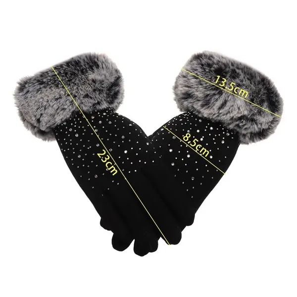 Black_Cold_Weather_Windproof_Covered_Finger_Faux_Fur_On_The_Inner_Gloves_For_Women