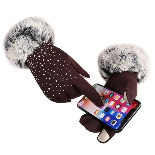 Charcoal_Cold_Weather_Windproof_Covered_Finger_Faux_Fur_On_The_Inner_Gloves_For_Women