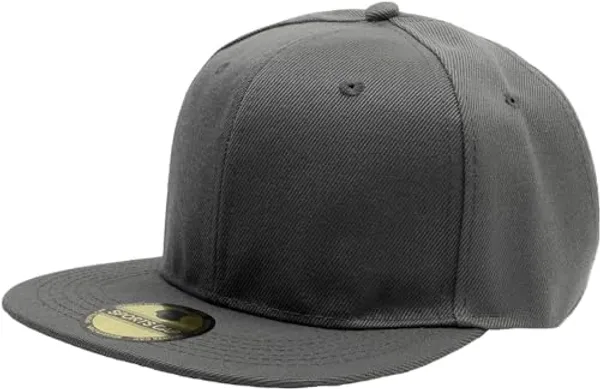Charcoal_Hip-Hop_Urban_Swagger_Stylish_Adjustable_Baseball_Hat_For_Men_&_Women