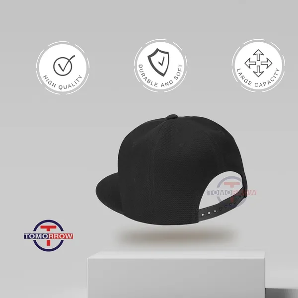 Black_Cotton_Hip-Hop_Urban_Swagger_Snapback_Cap_For_Men_Women