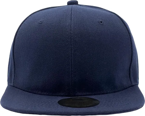 Navy_Blue_Hip-Hop_Urban_Swagger_Stylish_Adjustable_Baseball_Hat_For_Men_&_Women