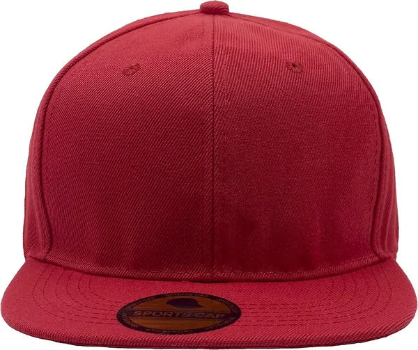 Red_Hip-Hop_Urban_Swagger_Stylish_Adjustable_Baseball_Hat_For_Men_&_Women