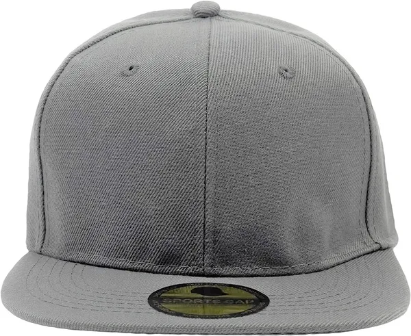 Silver_Hip-Hop_Urban_Swagger_Stylish_Adjustable_Baseball_Hat_For_Men_&_Women