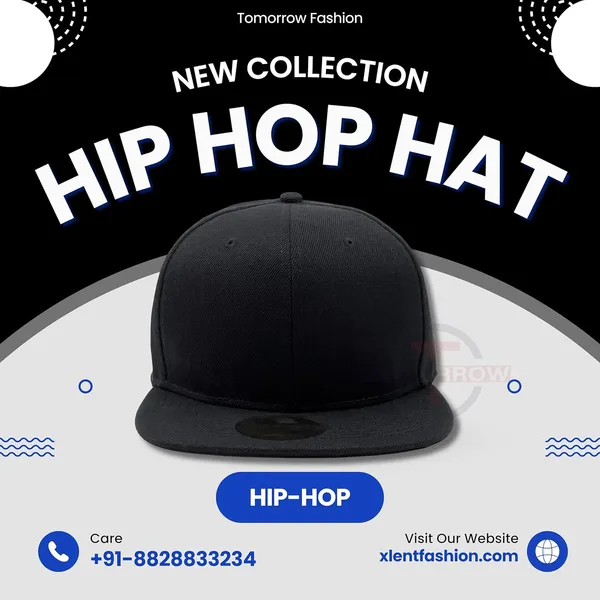 Black_Hip-Hop_Urban_Swagger_Stylish_Adjustable_Baseball_Hat_For_Men_&_Women