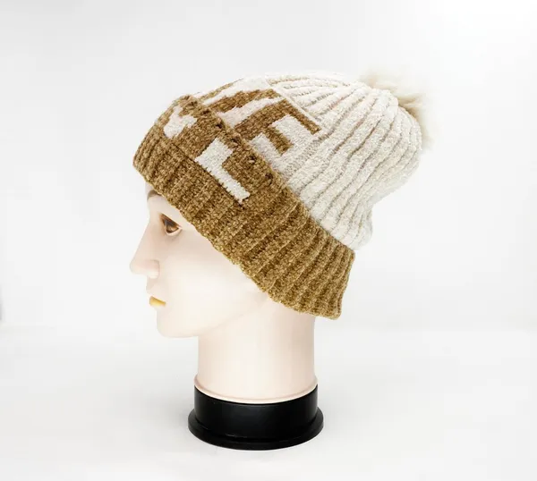 Cream_Super_Soft_Warm_Knitted_Beanie_Cap_For_Women
