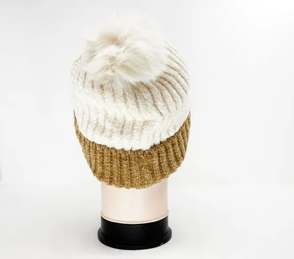 Cream_Super_Soft_Warm_Knitted_Beanie_Cap_For_Women