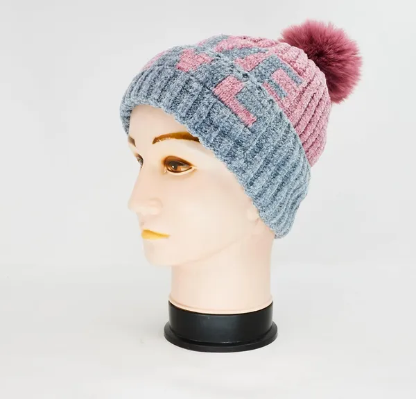 Pink_Super_Soft_Warm_Knitted_Beanie_Cap_For_Women