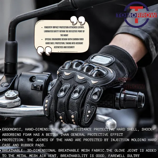 Black_Full_Finger_Pro-Biker_Racing_Gloves_For_Men_&_Women
