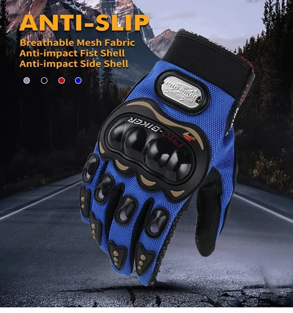 Blue_Full_Finger_Pro-Biker_Racing_Gloves_For_Men_&_Women