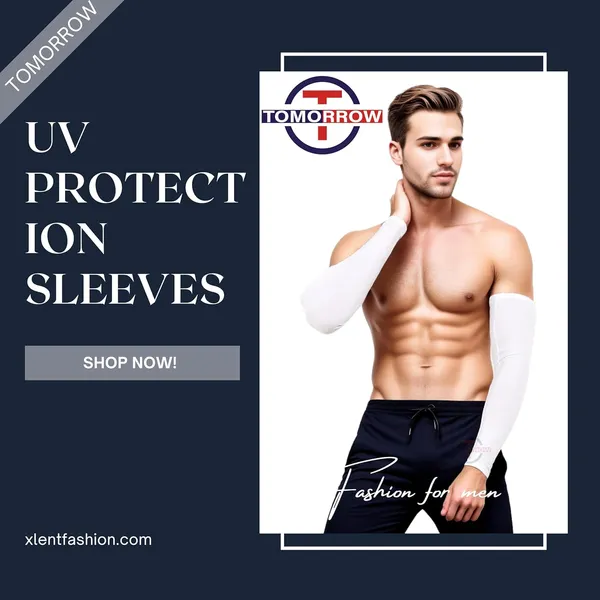 White_UV_Protection_Moisture-Wicking_Odor_Control_Quick-Drying_Stretchable_Sports_Sleeves