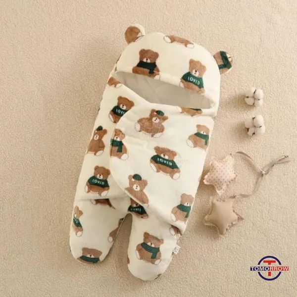 Cream_Soft_Plush_Baby_Blanket_For_Newborns