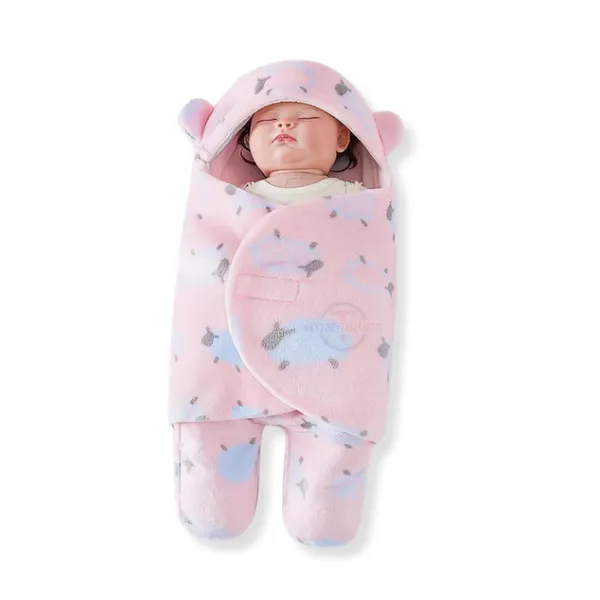 Pink_Soft_Plush_Baby_Blanket_For_Newborns