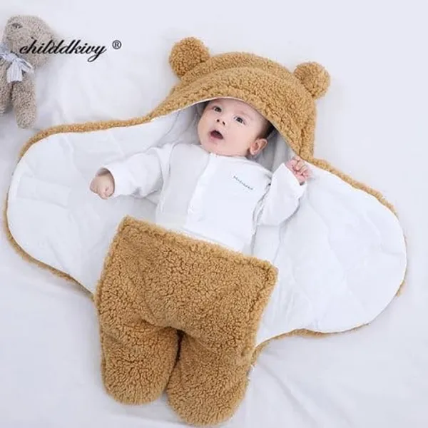 Camel_Bear_Plush_Receiving_Soft_Swaddles