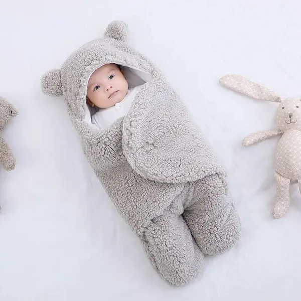 Silver_Bear_Plush_Receiving_Soft_Swaddles