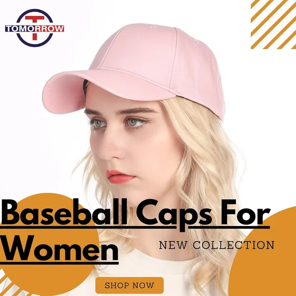 Pink_Plain_Adjustable_Baseball_Caps_For_Womens